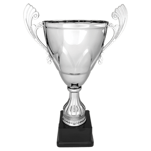 Silver Completed Metal Cup on Plastic Base