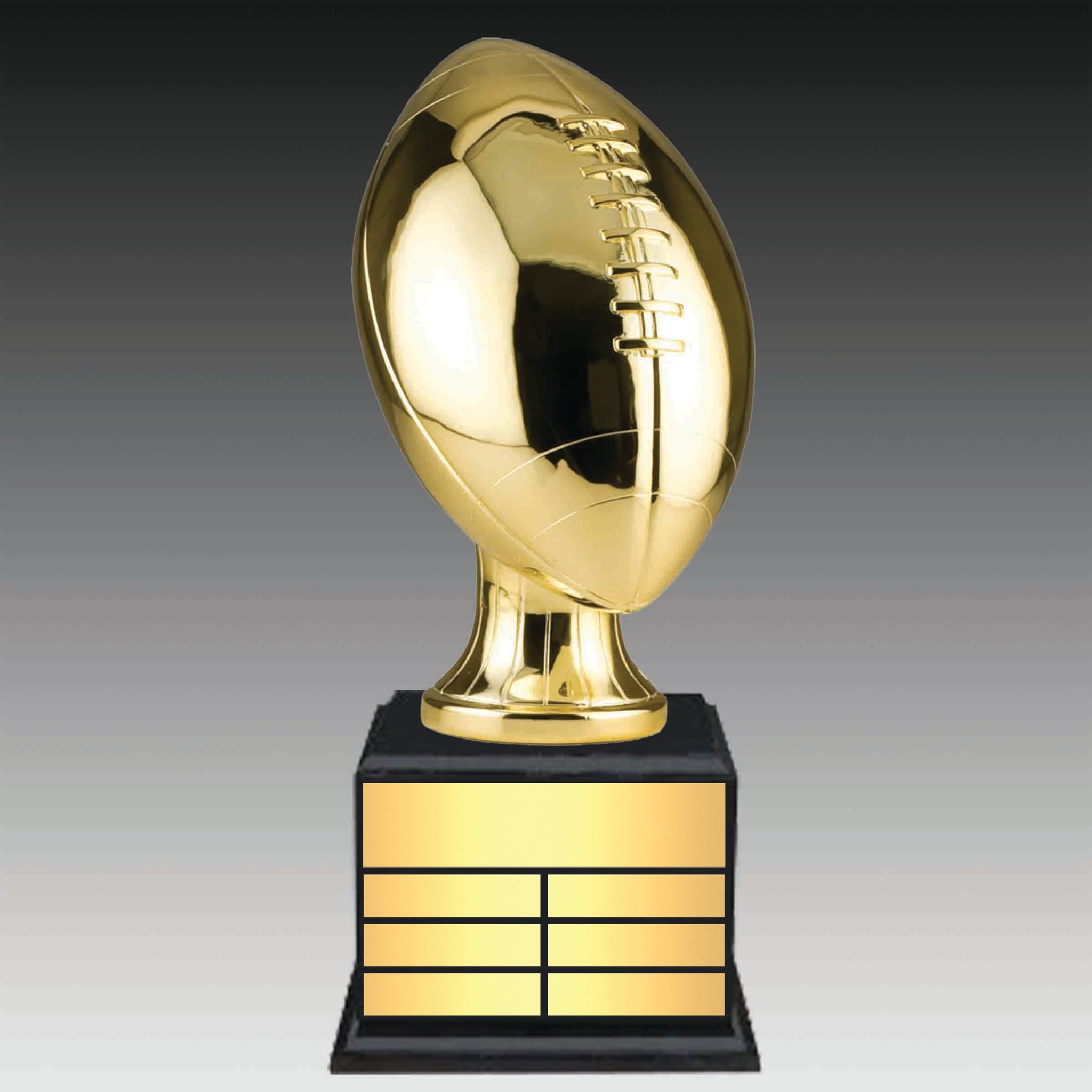 Gold Football Resin