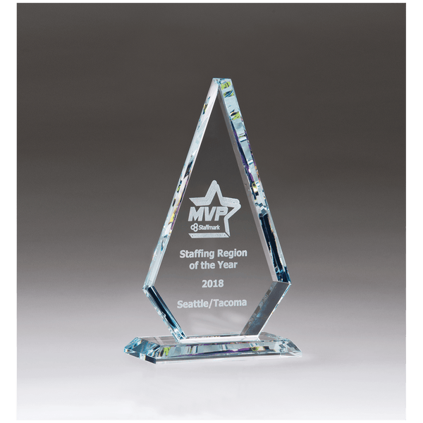Diamond Series Jade Glass with Prism-Effect Top