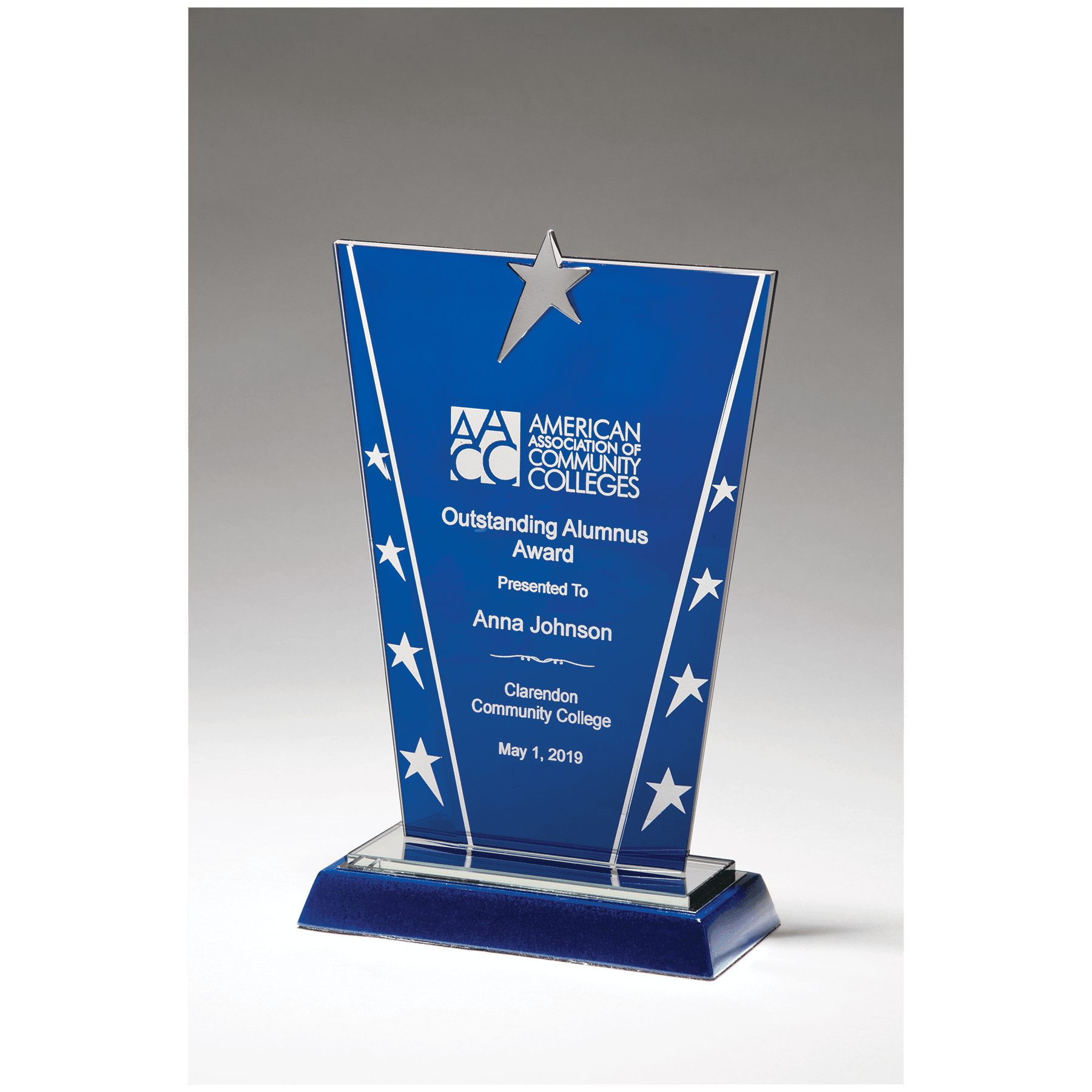 Constellation Series - Blue with Chrome Plated Star