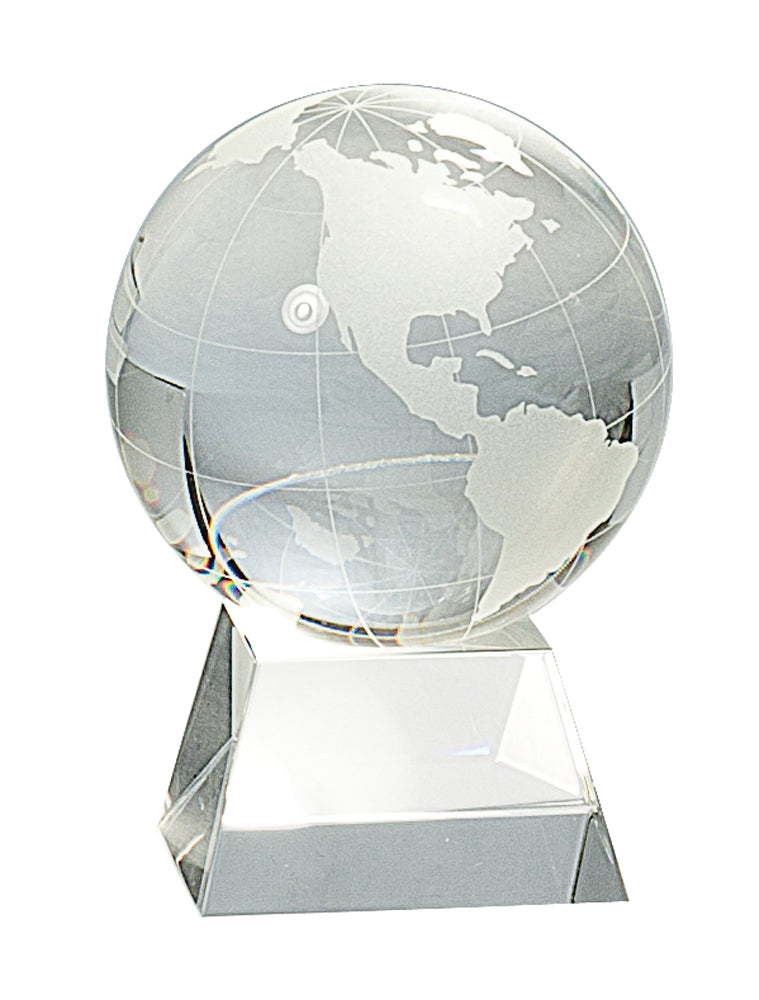 Globe Crystal w/ Clear Base