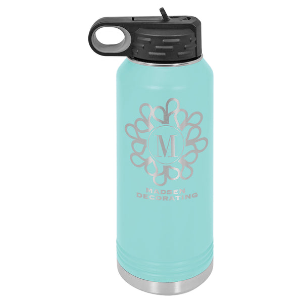 32 oz. Stainless Steel Water Bottle Canteen