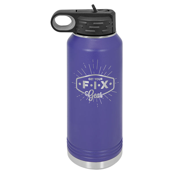 32 oz. Stainless Steel Water Bottle Canteen