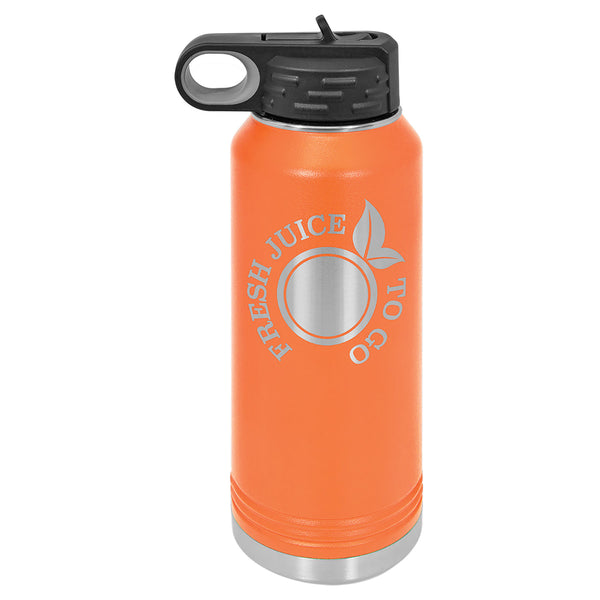 32 oz. Stainless Steel Water Bottle Canteen