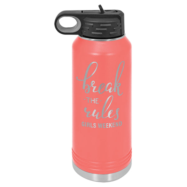 32 oz. Stainless Steel Water Bottle Canteen