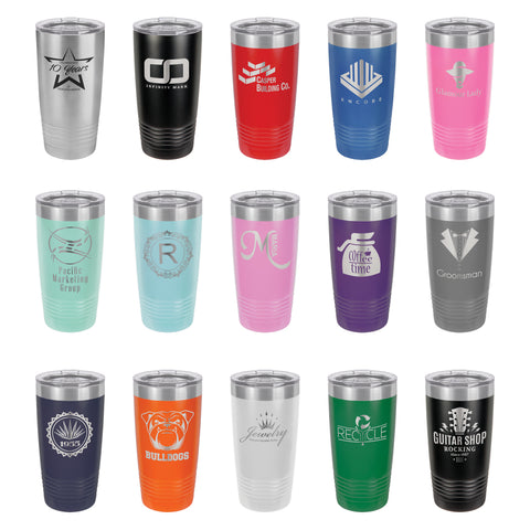 20 oz. Stainless Steel Tumbler with Lid